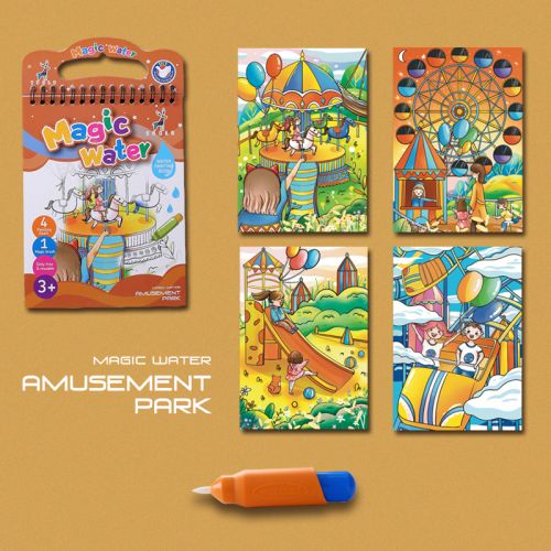 Волшебная книга "Magic Water Book Amusement Park"