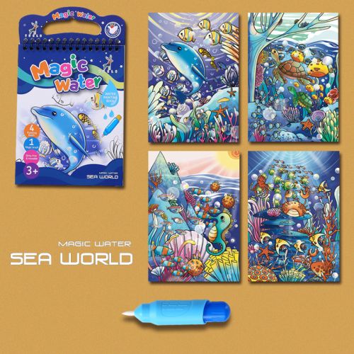 Волшебная книга "Magic Water Book Sea World"