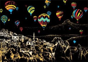Скретч-картина "Cappadocia" (Каппадокия)