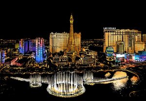 Скретч картина "Las Vegas" (Лас Вегас)